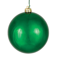 Load image into Gallery viewer, 6 Piece Christmas Ball Ornament 4&quot; (Set of 6) Emerald #948ND
