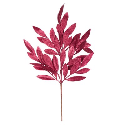 12 Piece Glitter Bay Fiddle Leaf Fig Branch Set 690CDR