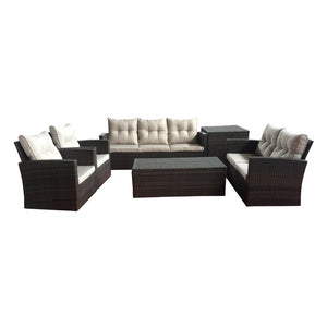 6 Piece Sofa Seating Group with Cushions #4144 (2 boxes)