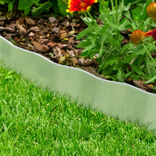 Load image into Gallery viewer, Silver 6 in. H x 16.5 ft. W Garden Edging  7435
