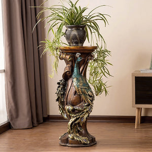 Peacock Plant Stand Indoor Planter