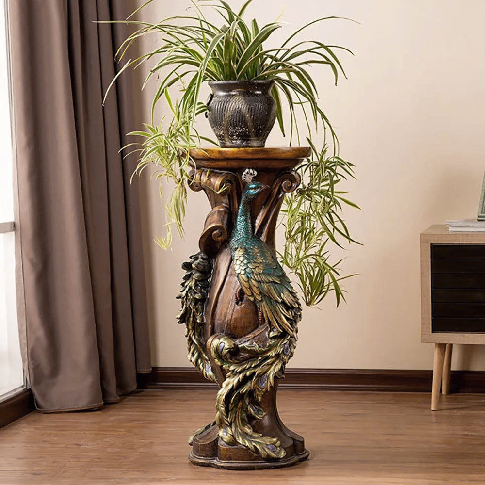 Peacock Plant Stand Indoor Planter