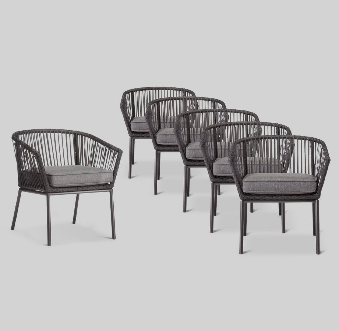 Standish 6pk Patio Dining Chair #4227