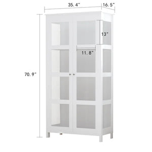 70.9'' H x 35.4'' W Standard Bookcase