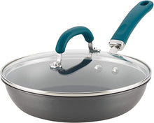 Load image into Gallery viewer, Delicious Hard Anodized Nonstick Fry Pan, Hard Anodized Fry Pan, 10.25-Inch, Teal
