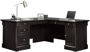Sauder Avenue Eight L-shaped desk, oak. MRM3505