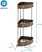 Load image into Gallery viewer, InterDesign, Twillo, trash can, trash can, bronze MRM2135
