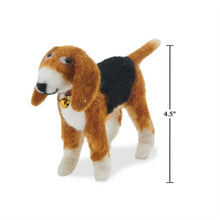 Load image into Gallery viewer, SARO LIFESTYLE Winter Whimsy Collection Handmade Dog Friend Figure, 2"x6.5"x4.5", Multi (Set of 4) GL1049
