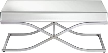 Beveled Mirror Finish Coffee Table (499MM)