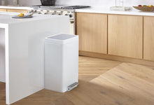 Load image into Gallery viewer, Kohler Kitchen Accessories, 13 Gallon, White with Stainless Steel
