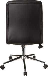 Boss Office Products Mellennial Modern Home Office Chair without Arms in Black, #6286