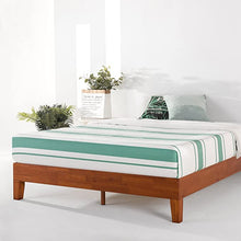 Load image into Gallery viewer, Naturalista Grand - 12 Inch Solid Wood Platform Bed with Wooden Slats - No Box Spring Needed - King (Cherry)
