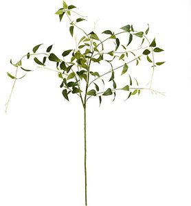 43" Green Clematis Leaves Includes 3 Sprays per Pack. Artificial-Flowers, Piece