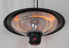 Load image into Gallery viewer, Hiland Electric Gazebo Outdoor Heater with LED/Remote, 1500 Watts, Large, Black
