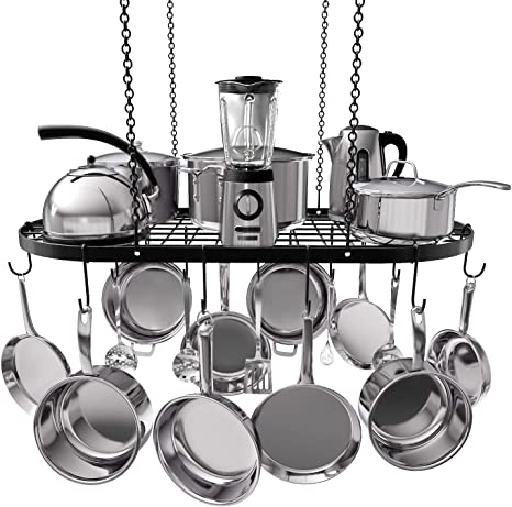 Pot and Pan Ceiling Rack