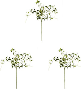 43" Green Clematis Leaves Includes 3 Sprays per Pack. Artificial-Flowers, Piece