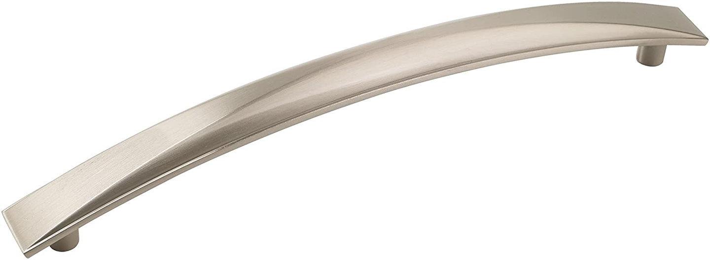 Amerock Extensity 8 in (203 mm) Center-to-Center Satin Nickel Appliance Pull, Set of 4