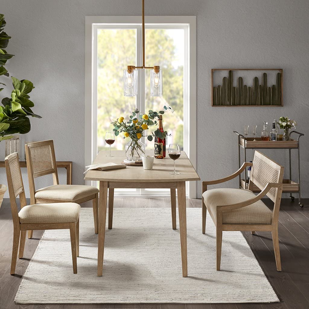 Kelly Dining Side Chair (Set of 2) Light Brown 7528