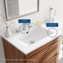 Load image into Gallery viewer, Modway Cayman 24" Bathroom Sink, White
