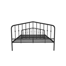 Load image into Gallery viewer, Novogratz Bushwick Metal Bed, Queen, Black
