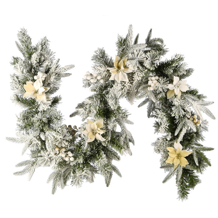 Faux Fir Garland, 9'