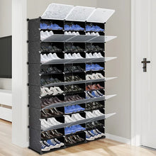 Load image into Gallery viewer, 72 Pair Stackable Shoe Storage Cabinet
