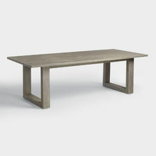 Load image into Gallery viewer, Gray San Sebastian Outdoor Dining Table, *as is*
