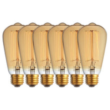 Load image into Gallery viewer, Newhouse Lighting 60W Vintage Incandescent Edison Light Bulb, 6-Pack
