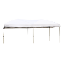 Load image into Gallery viewer, 20&#39; x 10&#39; Straight Leg (200 Sq. ft Coverage), White, Outdoor Easy Pop up Canopy
