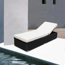 Load image into Gallery viewer, 76&#39;&#39; Long Reclining Single Chaise with Cushions
