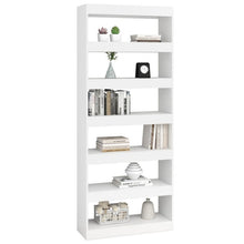 Load image into Gallery viewer, White 77.95&#39;&#39; H x 31.5&#39;&#39; W Standard Bookcase
