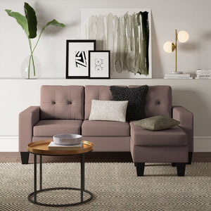 77" Reversible Modular Sectional with Ottoman MRM264