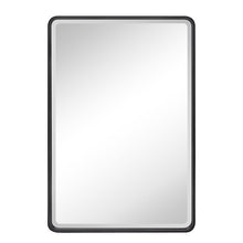 Load image into Gallery viewer, Recessed Metal Bathroom Medicine Cabinet with Mirror 16inx24in
