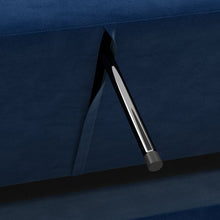 Load image into Gallery viewer, Velvet Split Back Convertible Sofa,
