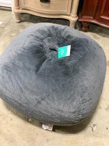 Fuzzy Bean Bag Chair Gray-child size