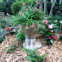 Load image into Gallery viewer, Homestyles Stone Wash 13 in. Auntie Kayla the Muggly Face Humorous Statue Planter Holds 5 in. Pot 3171AH
