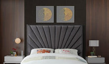 Load image into Gallery viewer, Manila Upholstered Low Profile Headboard ONLY King Gray 3326RR
