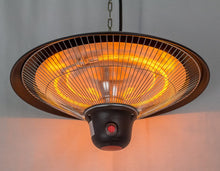 Load image into Gallery viewer, Hiland Electric Gazebo Outdoor Heater with LED/Remote, 1500 Watts, Large, Black
