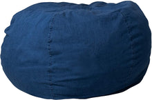 Load image into Gallery viewer, Flash Furniture Oversized Denim Bean Bag Chair for Kids and Adults 595AH
