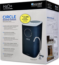 Load image into Gallery viewer, Brondell H2O + Circle Reverse Osmosis Water Filter System, Water Saving, WQA Gold Seal Certified MRM2784
