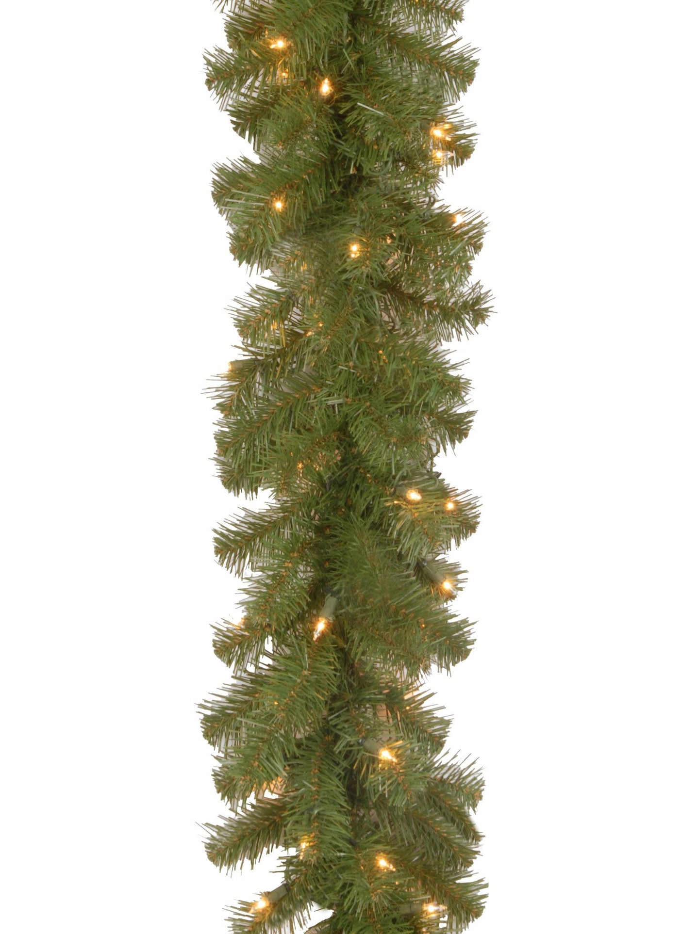 9 ft. North Valley Spruce Garland with Clear Lights 721CDR