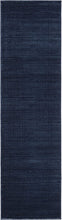 Load image into Gallery viewer, SAFAVIEH Vision Collection 2&#39;2&quot; x 6&#39; Navy Modern Ombre Tonal Chic Non-Shedding Living Room Entryway Foyer Hallway Bedroom Runner Rug

