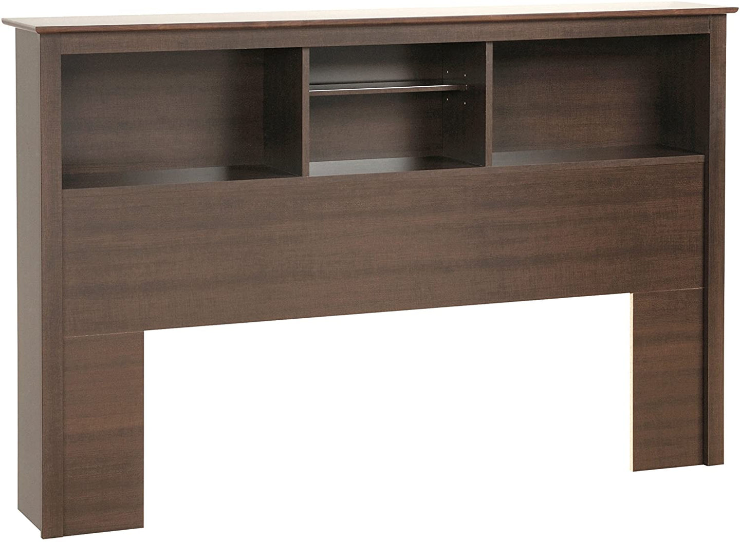 Full/Queen Bookcase Headboard, Espresso
