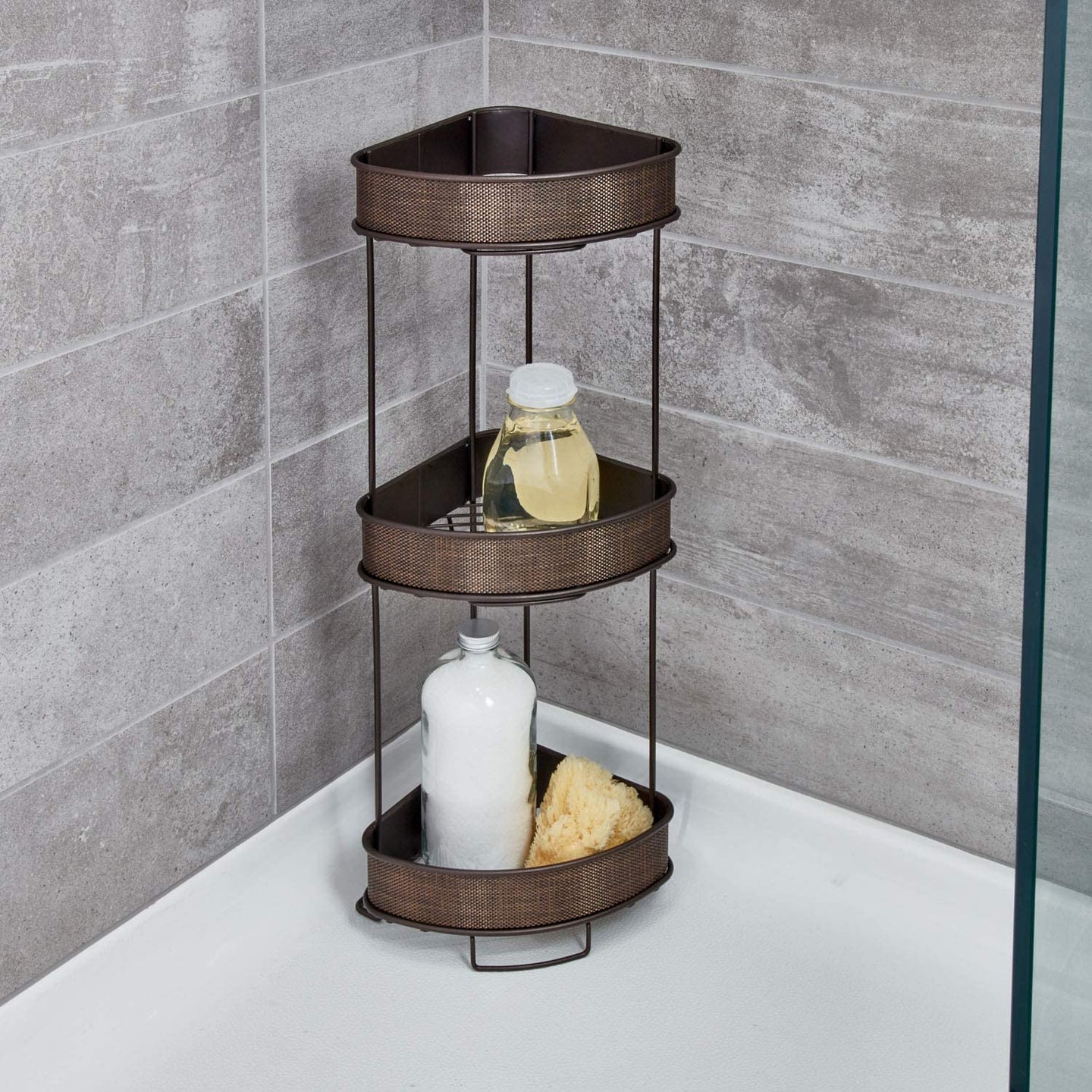 InterDesign, Twillo, trash can, trash can, bronze MRM2135