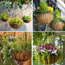 Load image into Gallery viewer, 2PCS 14&quot; Round Coconut Fiber Liner Pre-Formed Replacement for 14&#39;&#39; Hanging Basket
