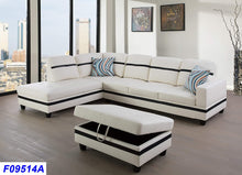 Load image into Gallery viewer, Lifestyle Furniture, Faux Leather, White CHAISE ONLY
