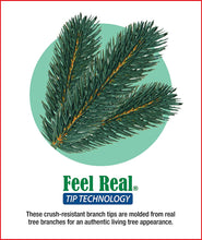 Load image into Gallery viewer, National Tree 7 ft. Newberry Spruce Tree with Clear Lights, Green MRM21
