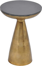 Load image into Gallery viewer, Font Side Table Brass 3048RR
