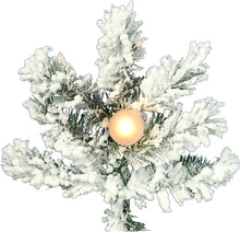 Load image into Gallery viewer, 6.5&#39; Alaskan Pine Artificial Christmas Tree with Snowy Effect
