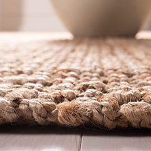 Load image into Gallery viewer, Collection 5&#39; x 7&#39; Natural Handmade Farmhouse Jute Area Rug
